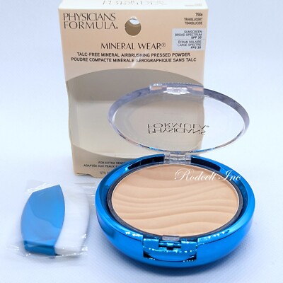 PF Mineral Wear Talc-Free Airbrushing Pressed Powder Translucent