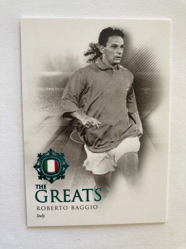 2022 FUTERA UNIQUE THE GREATS TEAL /42 ROBERTO BAGGIO #100 - Picture 14 of 19