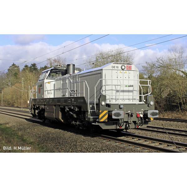 Hobbytrain H32102  Locomotiva diesel N Vossloh DE18 di DB Cargo
