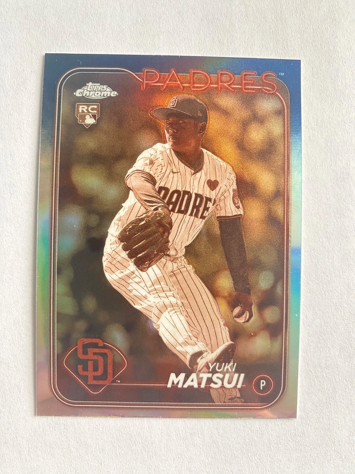 2024 Topps Chrome - Sepia Refractor #116 Yuki Matsui (RC)