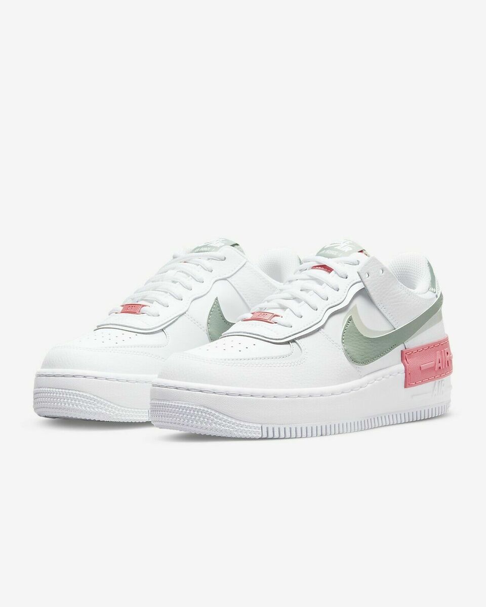 NEW Nike Air Force 1 Shadow Women's Size 10 White/Jade Smoke NEW Nike Air Force 1 Shadow Women's Size 10 White/Jade Smoke