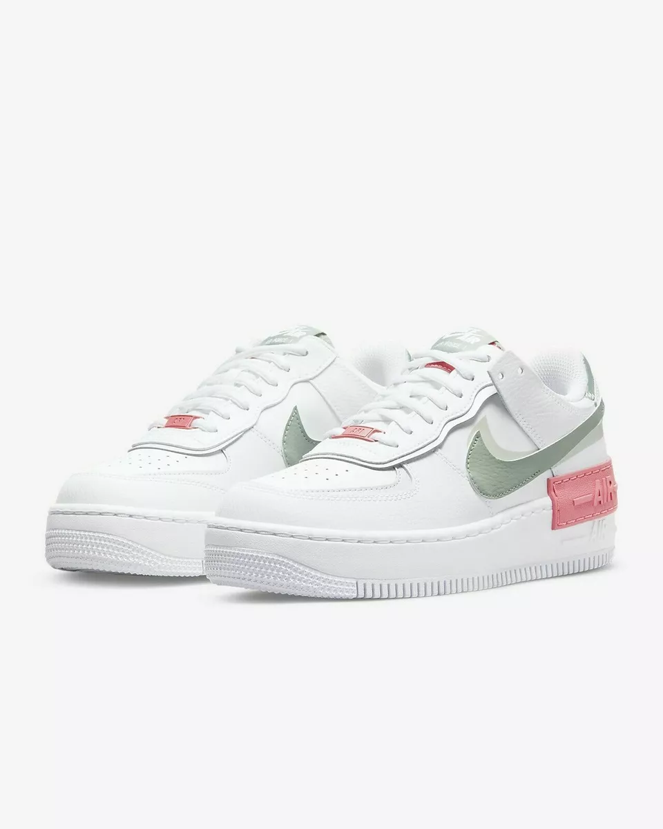 NEW Nike Force 1 Shadow Women&#039;s Size White/Jade Smoke-Seafoam CI0919-112 eBay