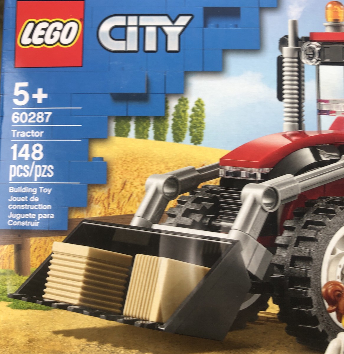 Lego Tractor 60287 LEGO 60287 City Tractor – Toyworld Australia