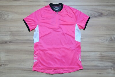 ENDURANCE Florencia Damen Rad Trikot Cycling Kurzarm Shirt Oberteil Gr 40 L pink