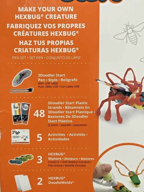 3doodler start hexbug pen set drawing tool