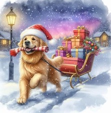 GOLDEN RETRIEVER (66) CROSS STITCH PATTERN