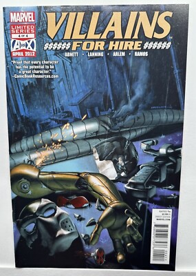 Marvel Comics Villians for Hire #4 of 4 (2012)