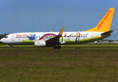 Airport Fly Pegasus Nl Pegasus Boeing 737-800 TC-CPN 