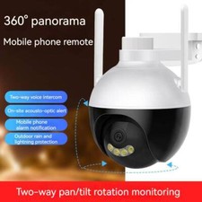 Monitor Camera 4 Lights Outdoor HD Full Color Night Vision Wireless Wifi Camera