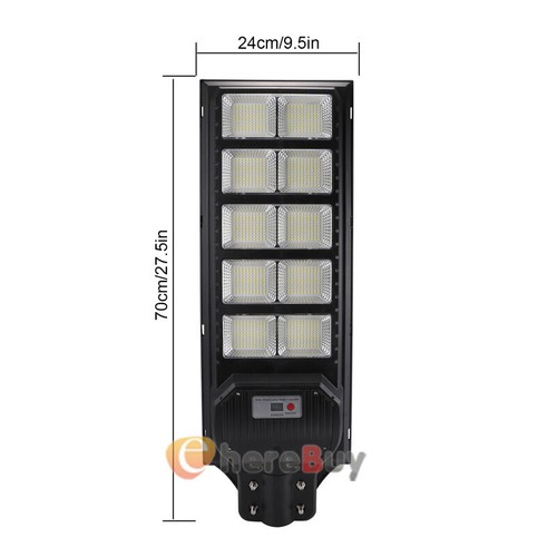 Outdoor Solar Wall Lights LED Motion Sensor Bright Flood Street Lamp 3 Modes - Picture 30 of 104