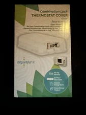 StatGuardPlus XL Plastic Thermostat Guard Cover w/ Changeable Code Combination