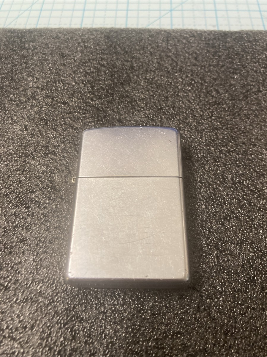 USED ZIPPO lighter 2006 K 06 Bradford PA USA Brushed Chrome USED ZIPPO lighter 2006 K 06 Bradford PA USA Brushed Chrome