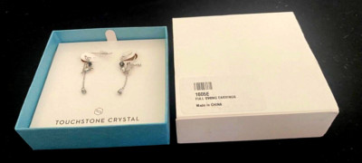 TOUCHSTONE CRYSTAL BY SWAROVSKI Full Swing Earrings 1605E