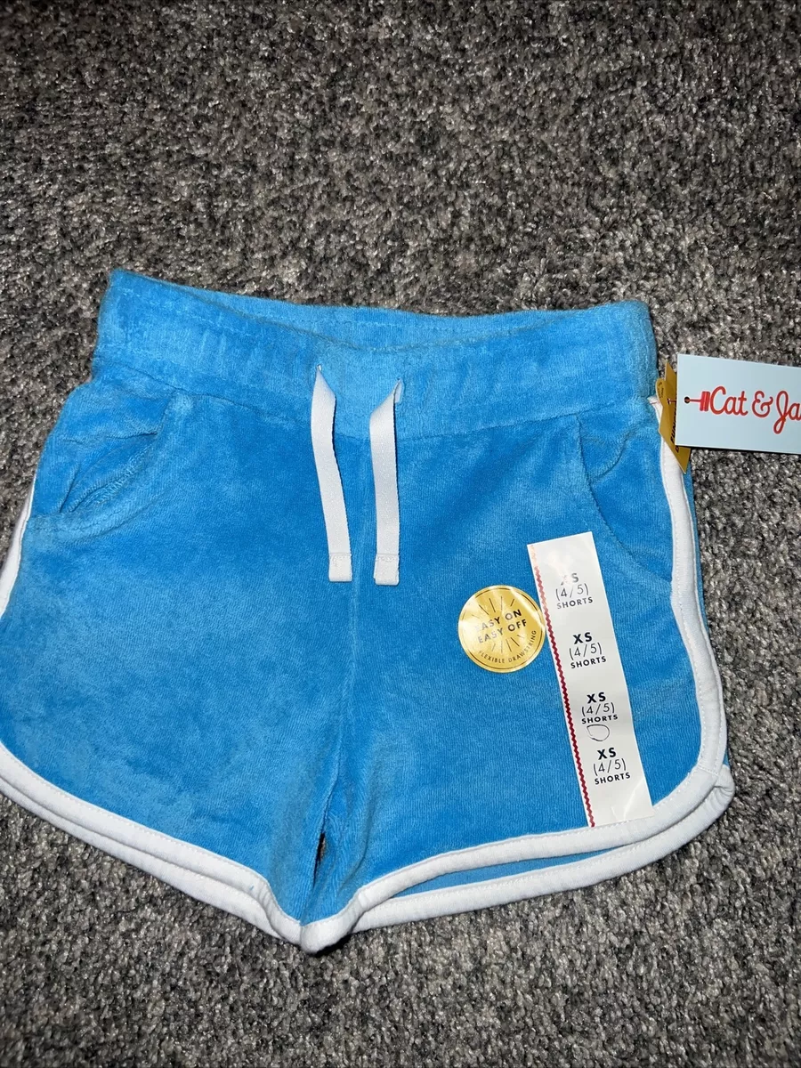 Terry cloth shorts girls cheap