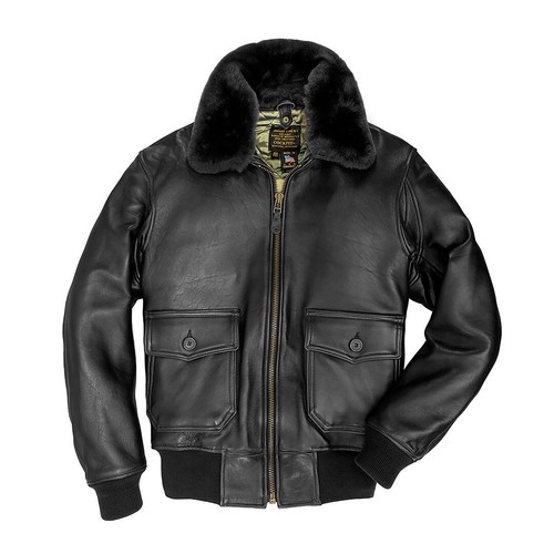 COCKPIT USA U.S. Navy Lambskin G-1 Flight Jacket Z201035M Made in USA - Picture 13 of 13