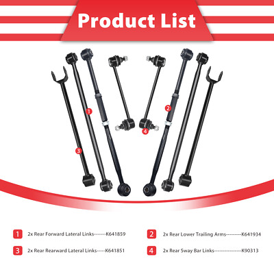 Shoxtec SuspensionKit Repl for 07-17 Toyota Camry 05-18 Toyota Avalon
