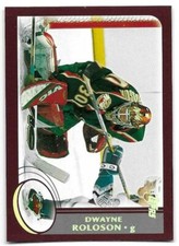 DWAYNE ROLOSON 2002-03 TOPPS GOLD FACT SET CARD NM-MT+ CONDITION