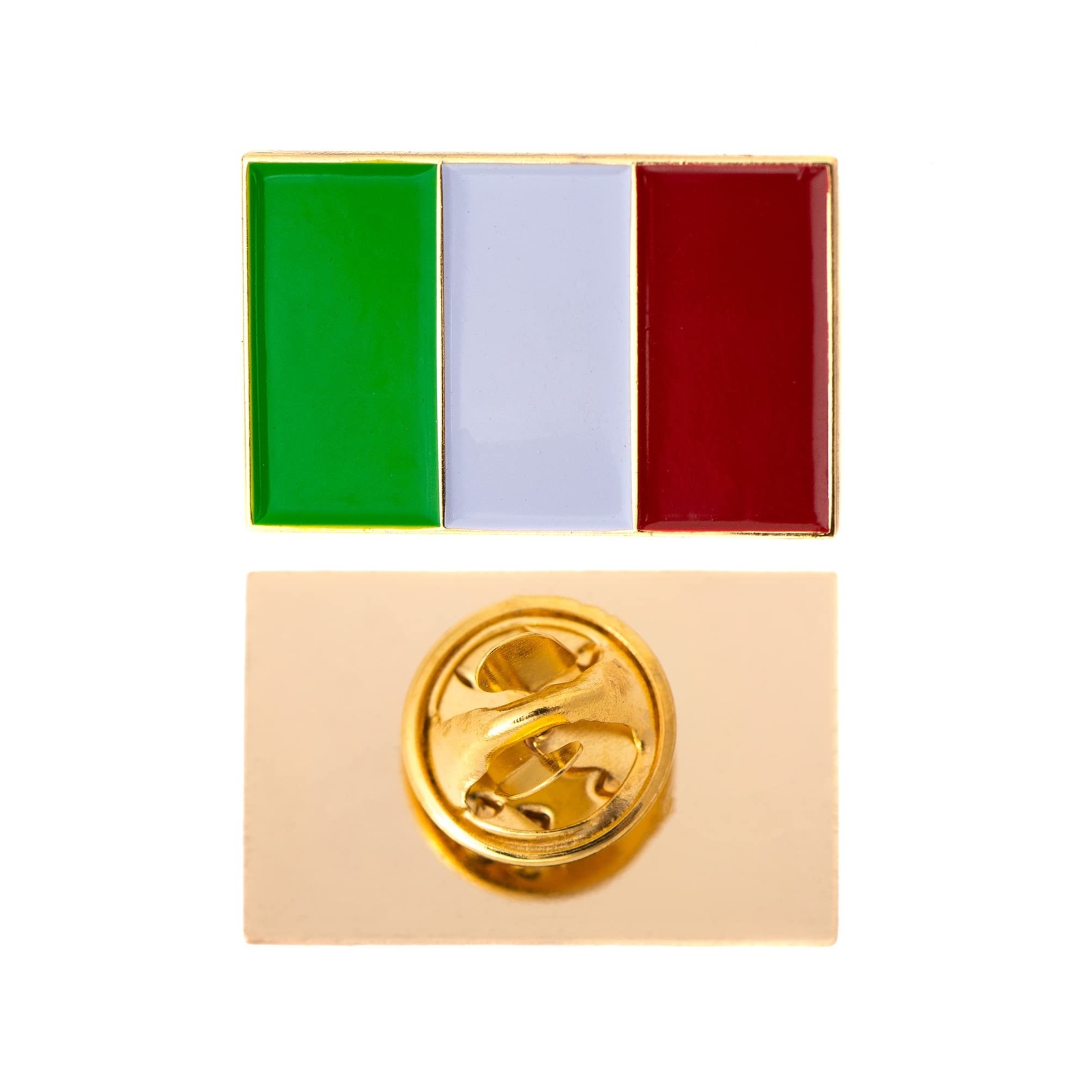 Desert cactus Italy flag lapel pin metal enamel souvenir hat badge