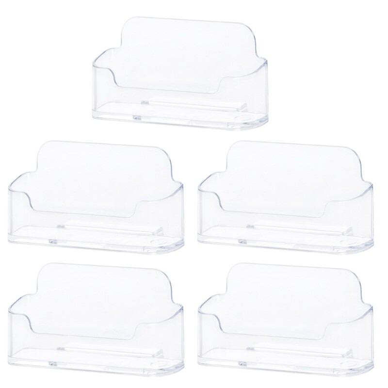 Professional Business Card Holder Stand for Office & Trade Shows  -image