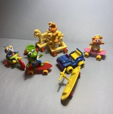 Vintage 1986 Mcdonalds Happy Meal Toys Muppet Babies Lot as Shown 2563 