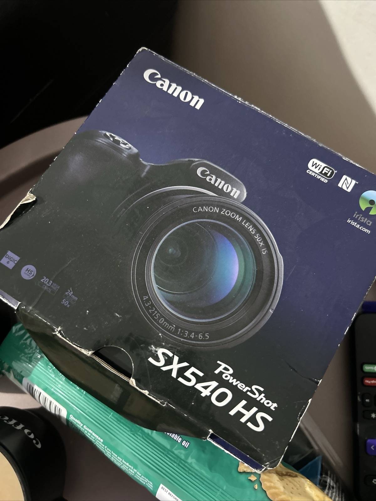 Canon PowerShot SX540 HS Digital Camera Black 8714574634210 eBay