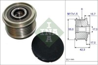 INA 535 0154 10 Generatorfreilauf FüR Dacia Passend FüR Nissan Renault