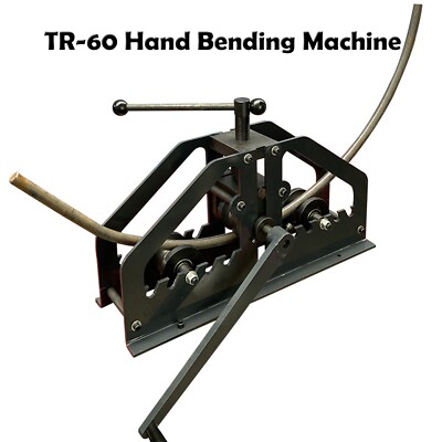 TR-60 Manual Bending Machine Portable Metal Round Pipe Tube Roll Bender