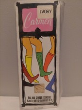 Vintage Pantyhose Carmen Knee Highs Color Ivory BKNE01