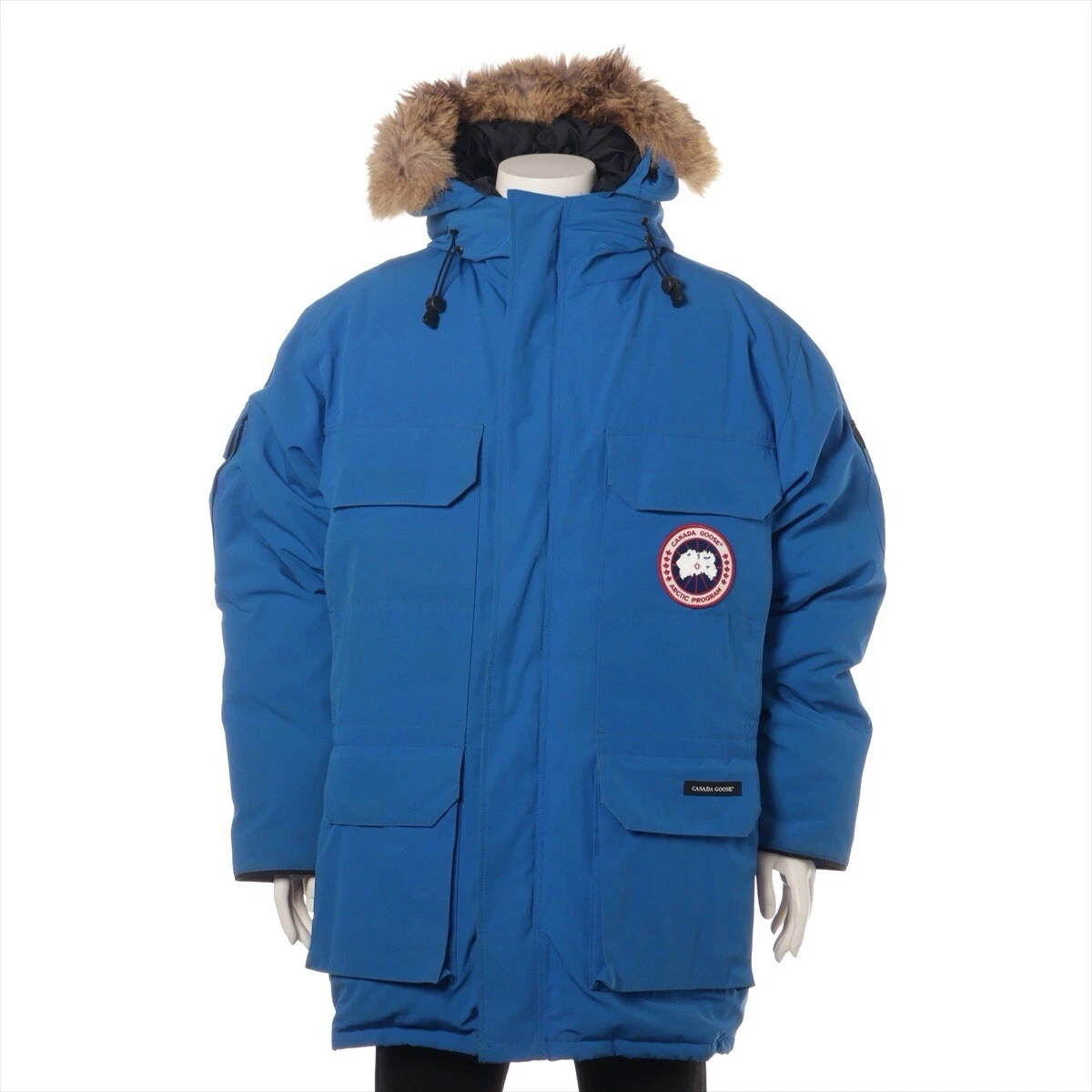 Canada Goose PBI EXPEDITON PARKA cotone x poliestere x nylon piumino L G blu