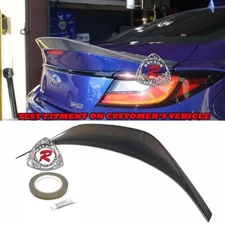 Fits 22-25 Subaru BRZ / Toyota GR86 T-Style Rear Trunk Spoiler Wing (Carbon)