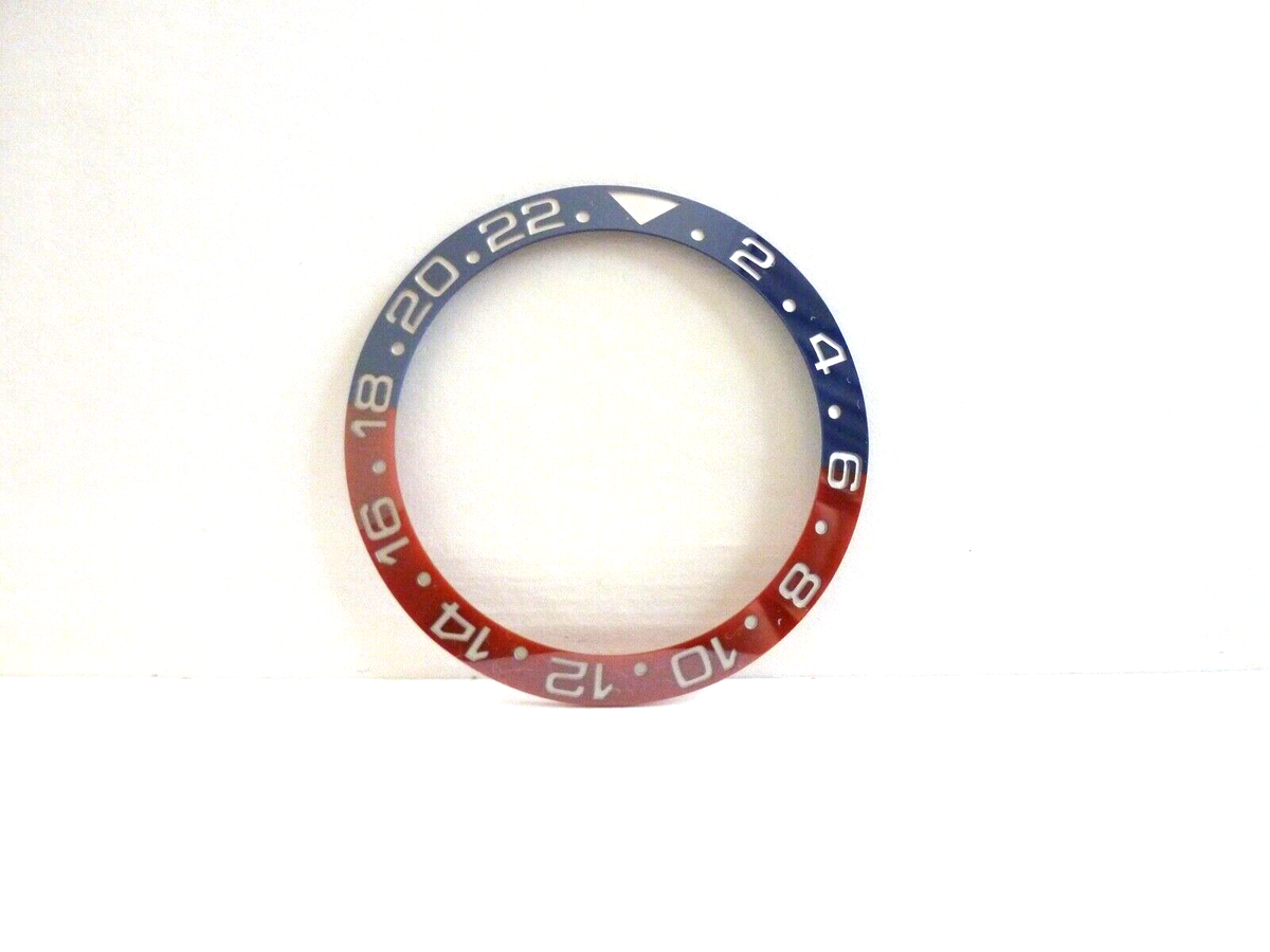 ceramic Bezel Insert Fits Rolex GMT Master II Pepsi 116710 126710