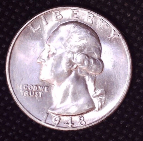 1948-S Washington Quarter 25(C) Silver Uncirculated #045