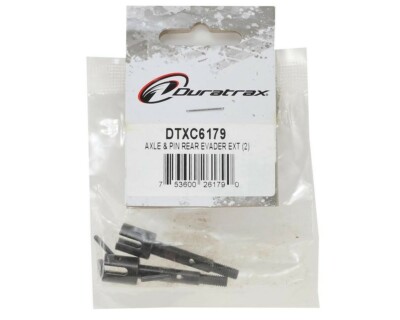 Duratrax DTXC6179 Rear Axle and Pins Evader EXT (2) Disc Rare RC Truck Parts 