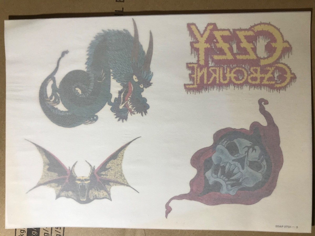 IN SHRINK NM MINT- / Ozzy Osbourne Bark At The Moon / WITH TATOO