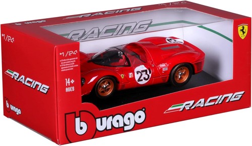 1:24 Bburago B18-26310 Bandini/Amon Ferrari 330 P4 #23 Winner 24H Daytona 1967 - Picture 8 of 8