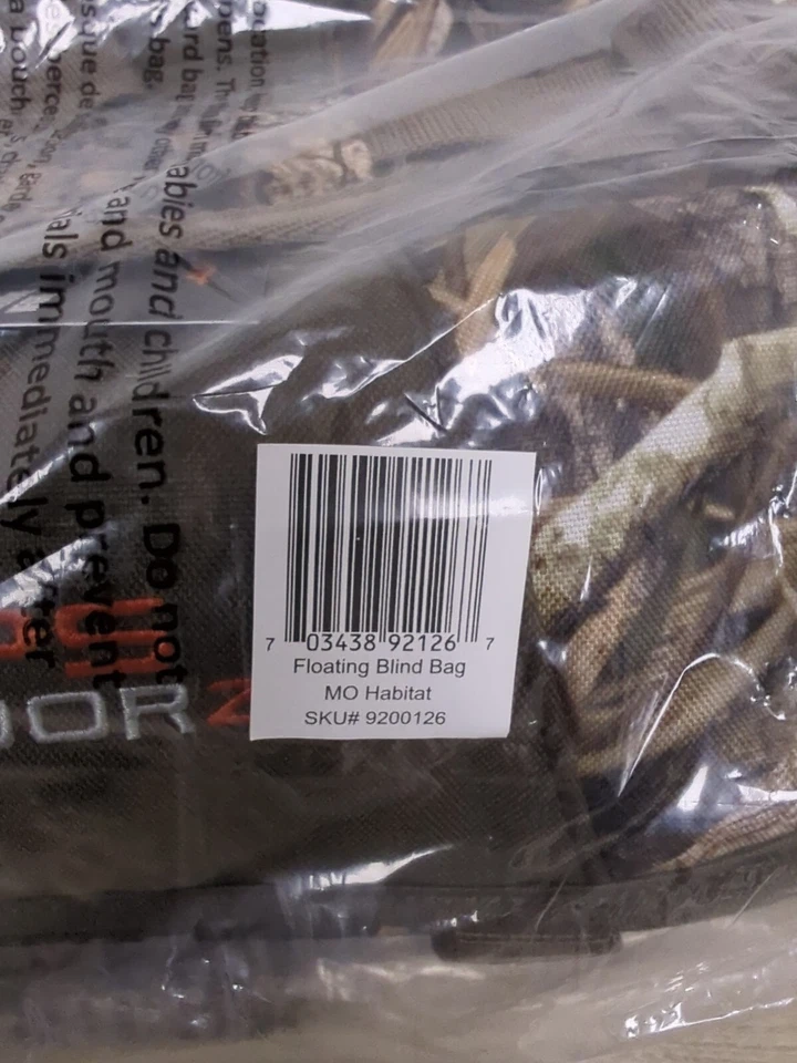 ALPS OutdoorZ Waterfowl Floating Blind Bag - 12" x 9" x 8" - DU Mossy Oak  - Image 2 of 4