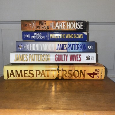 5 James Patterson Novels