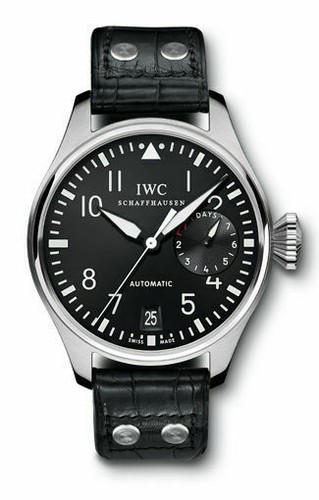 IWC IW500401 Big Pilot's 7 Days Power Reserve, Black Dial - St...