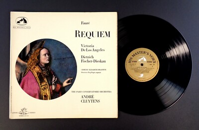 SAN 107 - ED1 White Angel - Faure Requiem - De Los Angeles - Cluytens PCO - NM-