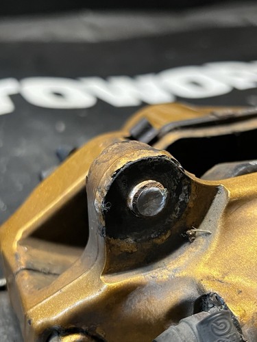 2004-2007 Subaru WRX STI Drivers Rear Left Brembo Brake Caliper OEM #521289 - Picture 5 of 9