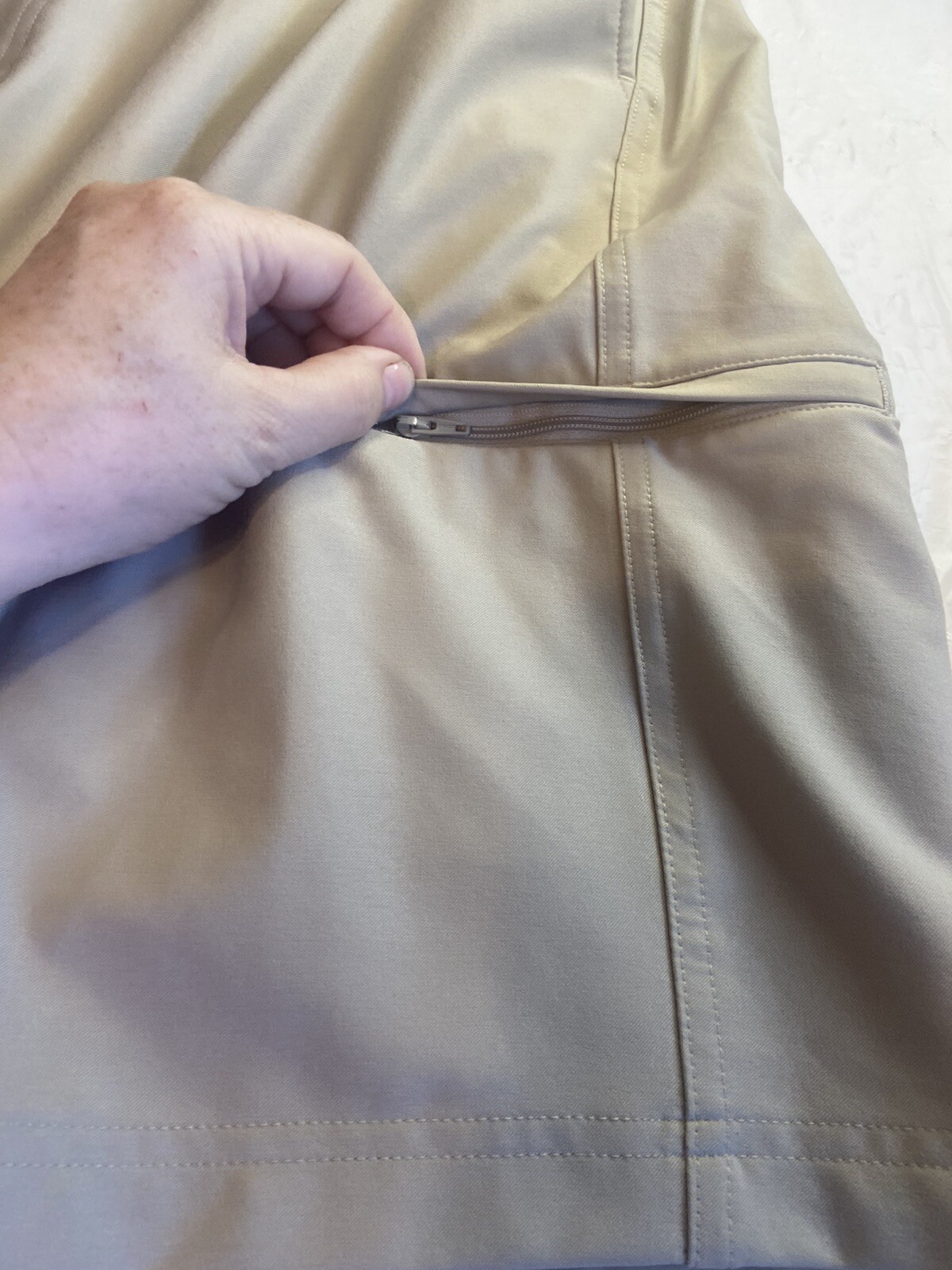 Pebble Beach Performance Lightweight Brown Cargo … - image 6