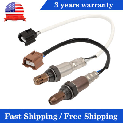 2Pcs Up+Downstream Oxygen Sensor For Nissan Altima 2.5L L4 2013-2018 Exc. Calif.