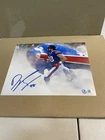 BUFFALO BILLS DAWSON KNOX #88 SIGNED 8X10 PHOTO TE Entrance beckett