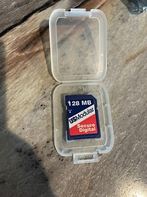 Memory card 138 MB Us Modular, Secure, Digital FJ0620001cJ0621Pb￼