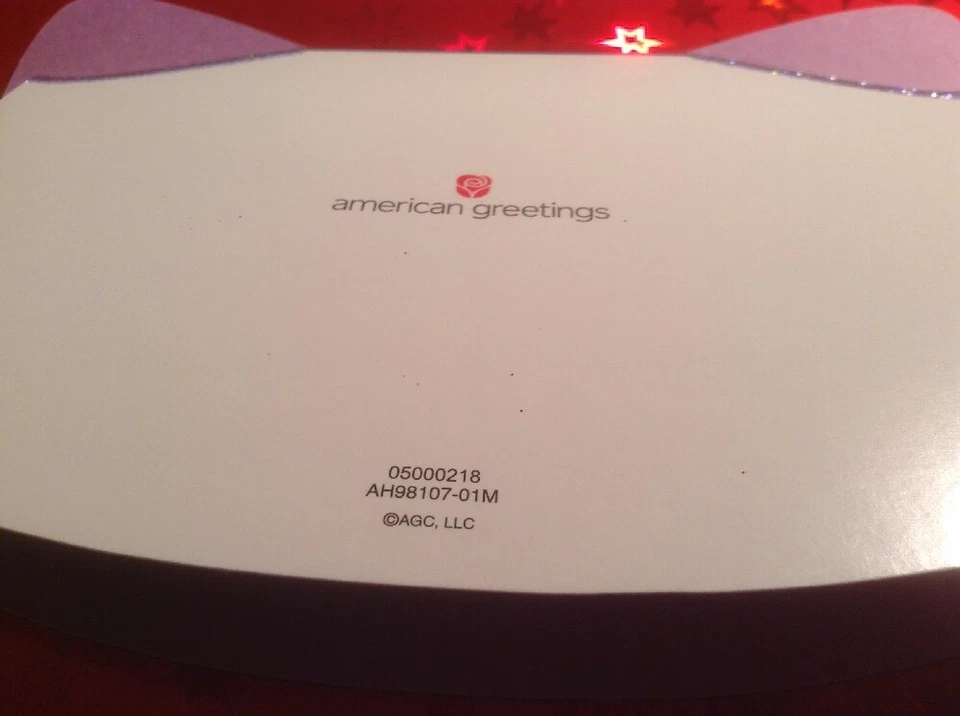 Tarjeta de Halloween Gatito Púrpura Brillante American Greetings Sin Usar+env Foto 4 de 4