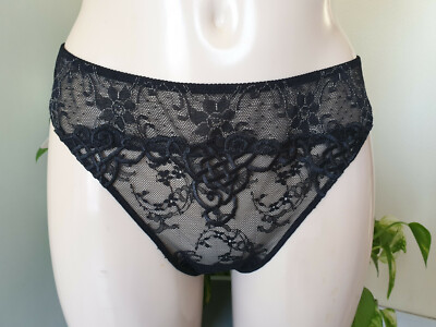 LISE CHARMEL STRING / TANGA GRÖSSE 4 MODELL NACHT GLAMOUR REF AC0045 SCHWARZ