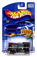 2002 Hot Wheels #17 First Editions 5/42 JESTER Transparent Purple w/Chrome Pr5Sp