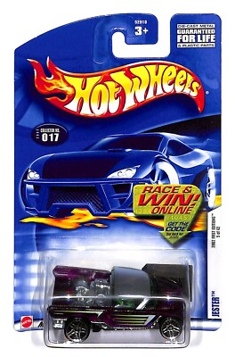 2002 Hot Wheels #17 First Editions 5/42 JESTER Transparent Purple w/Chrome Pr5Sp
