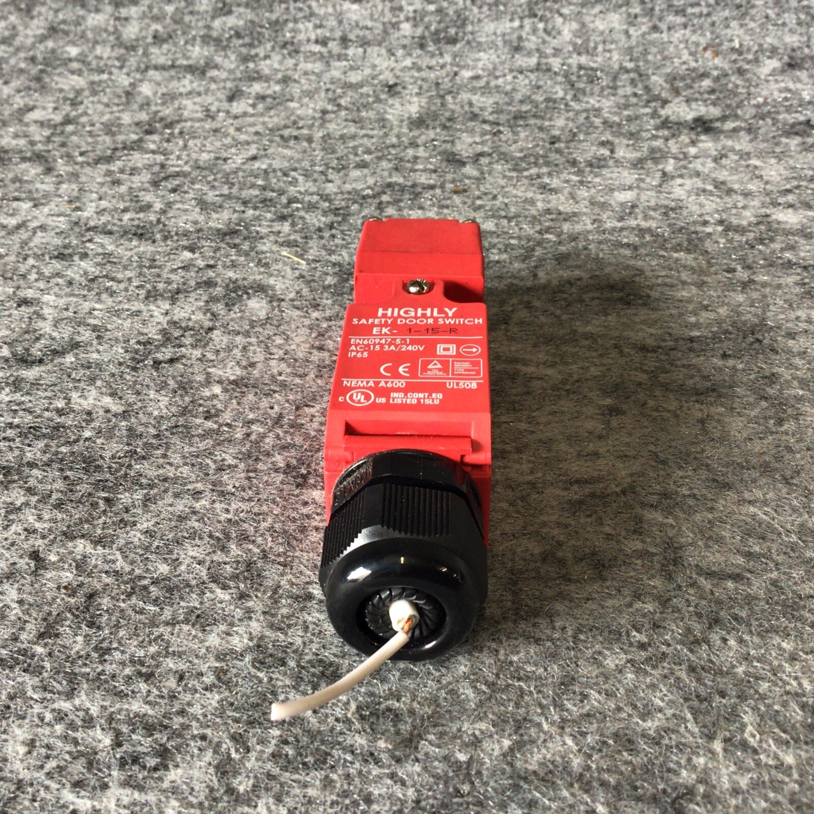 Highly Electric EK115R Safety Door Limit Switch ( Missing Key ) eBay