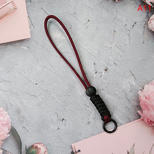 1PC Color combination knot mobile phone lanyard creative short braided lanyard - 第 23/26 張圖片